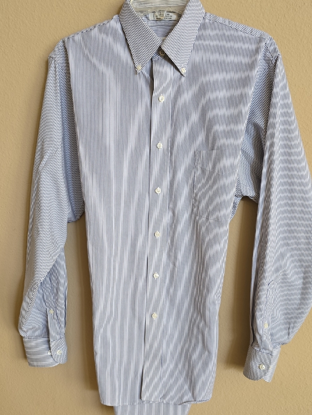 Van Heusen Blue and White Pinstripe Oxford Shirt